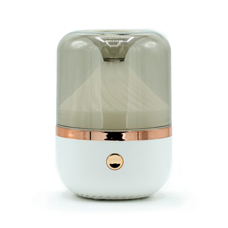 Diffuseur d’Arômes Urban Blanc & Bronze — USB & Changement de Couleur